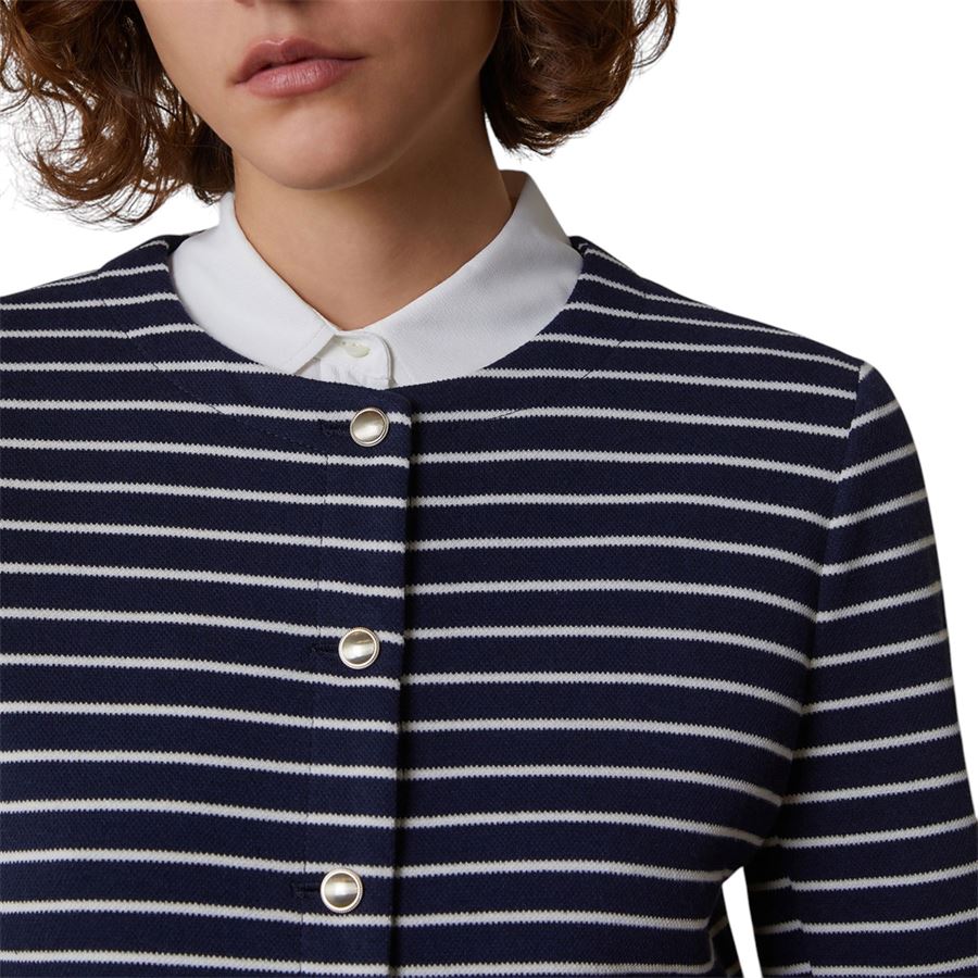 Carena giacca girocollo in jersey piqué da donna Penny Black | 2511911106200002